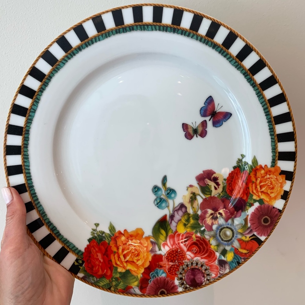 set of 4 Melli Mello Dinner plate -